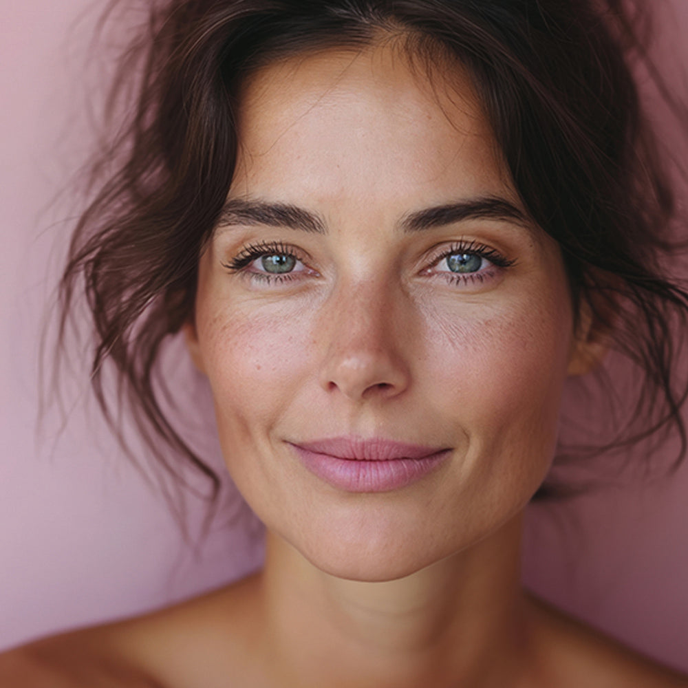 Femme heureuse d'une perte de poids contrôlée