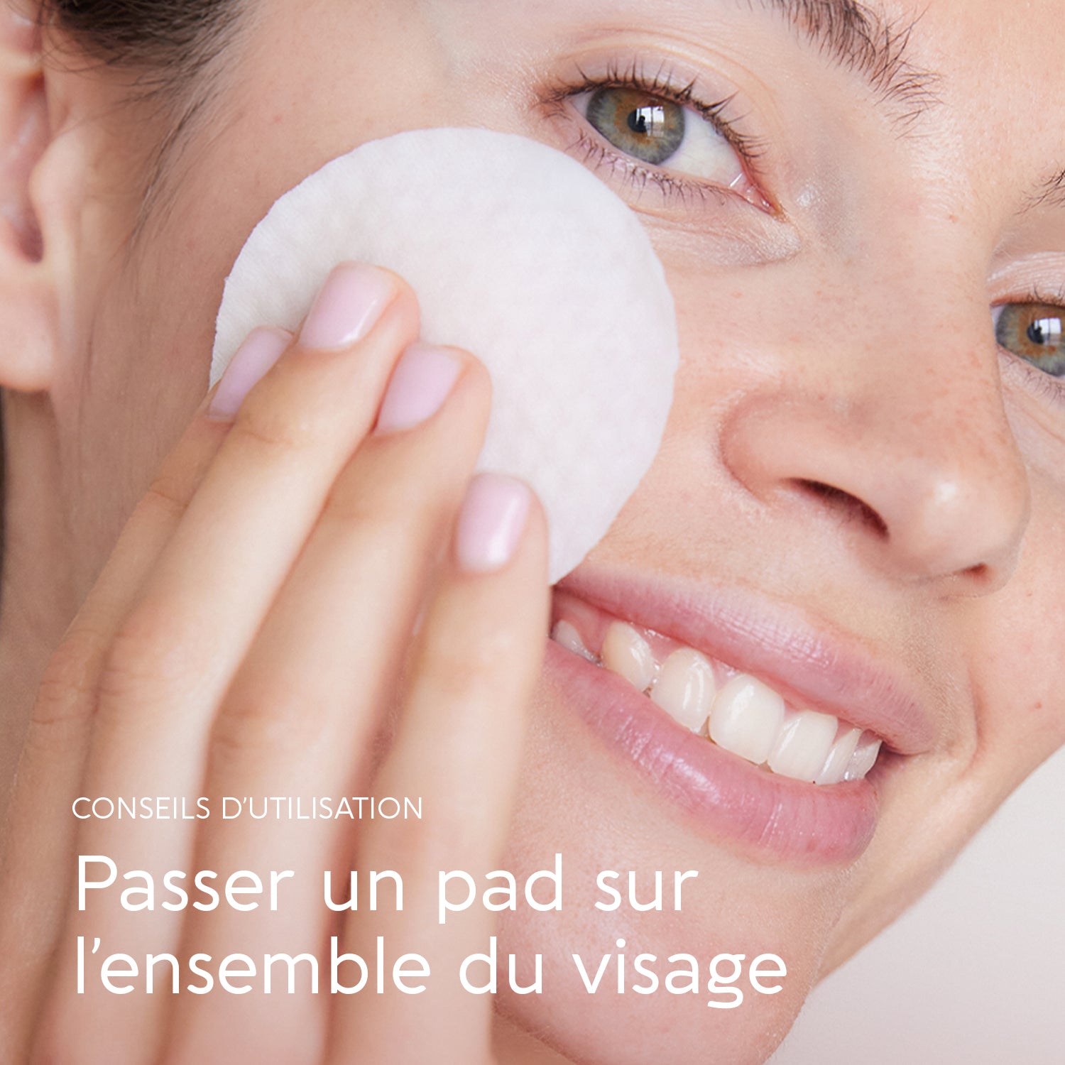 Exfoliating toner pad