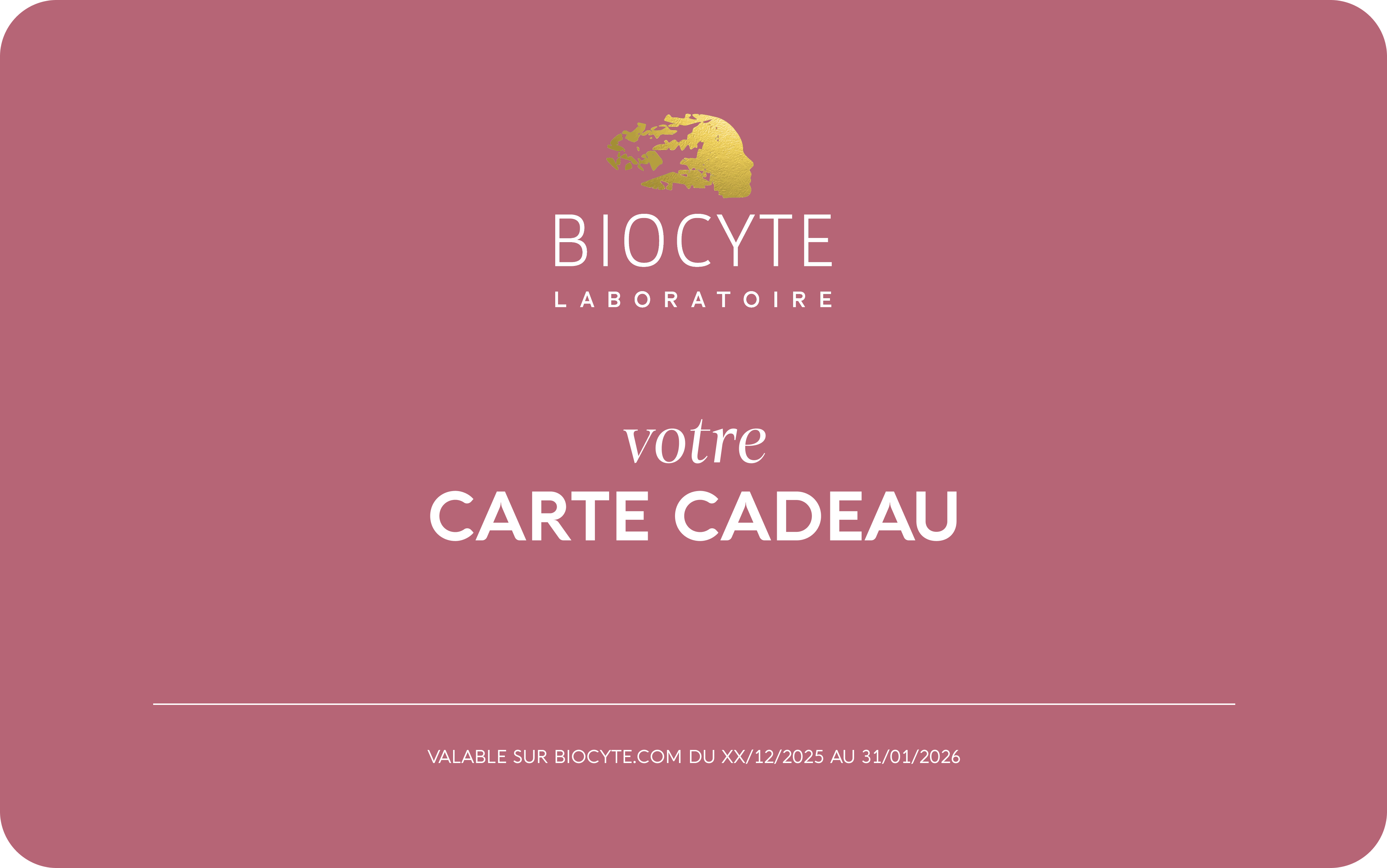 e-Carte Cadeau Biocyte