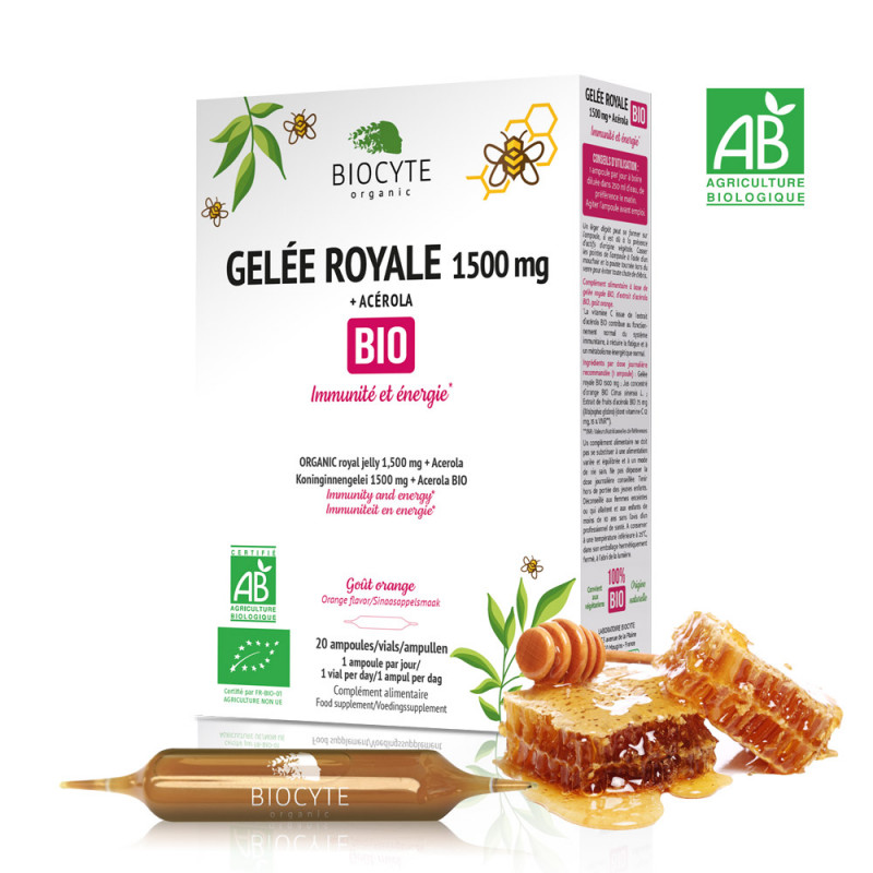 Biocyte Organic Royal Jelly to strengthen the body