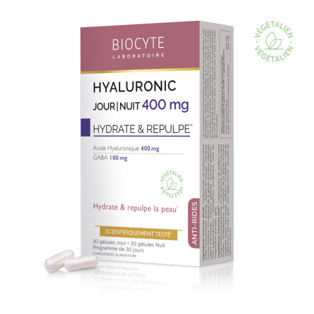 Hyaluronic jour/nuit 400 mg du laboratoire Biocyte