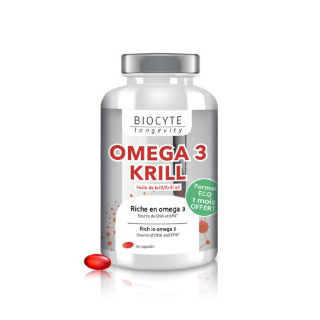 Omega 3 Krill laboratoire Biocyte