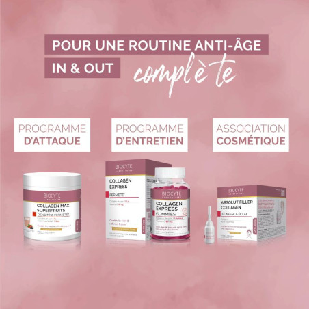 Programme anti-âge Peau Laboratoire Biocyte