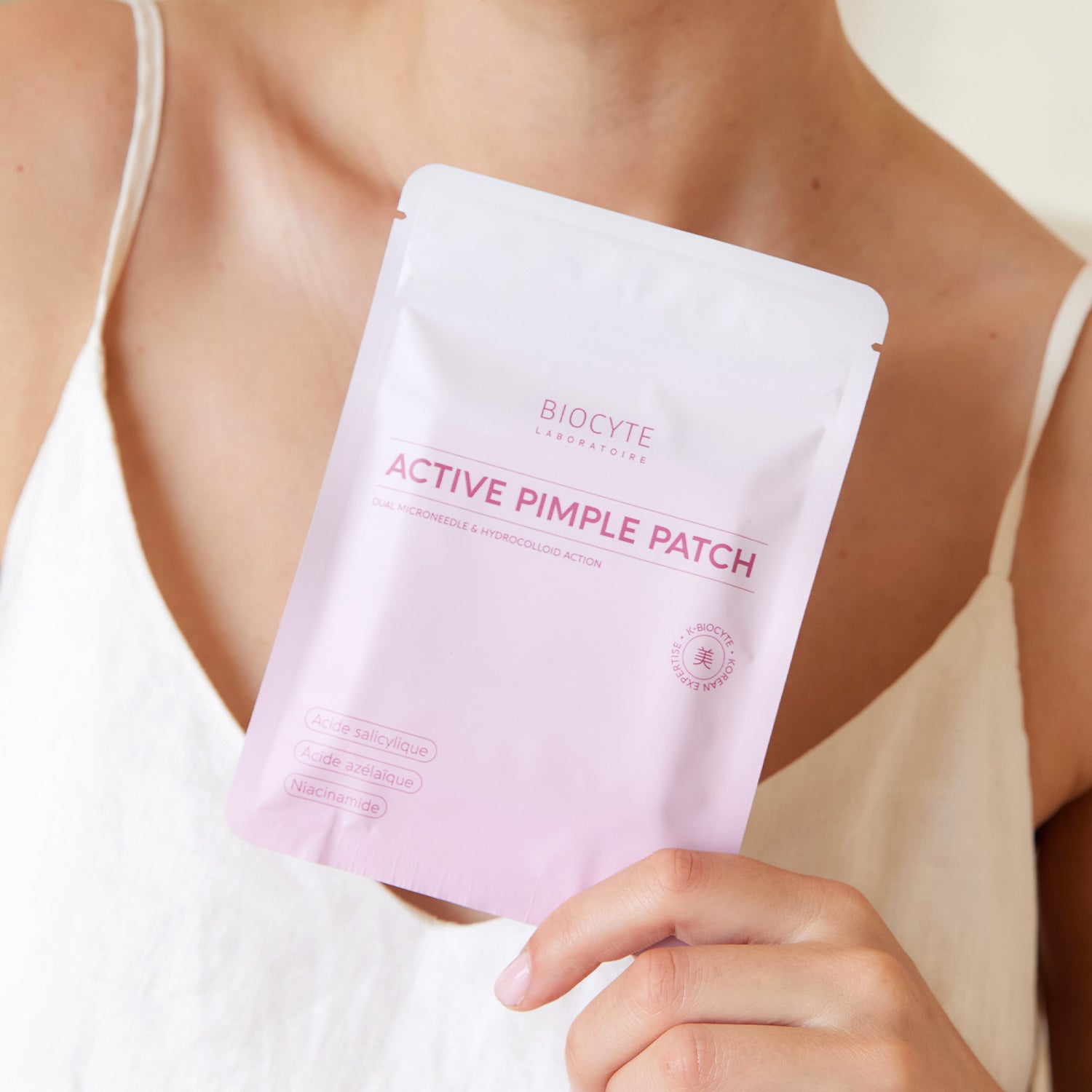 Active pimple patch