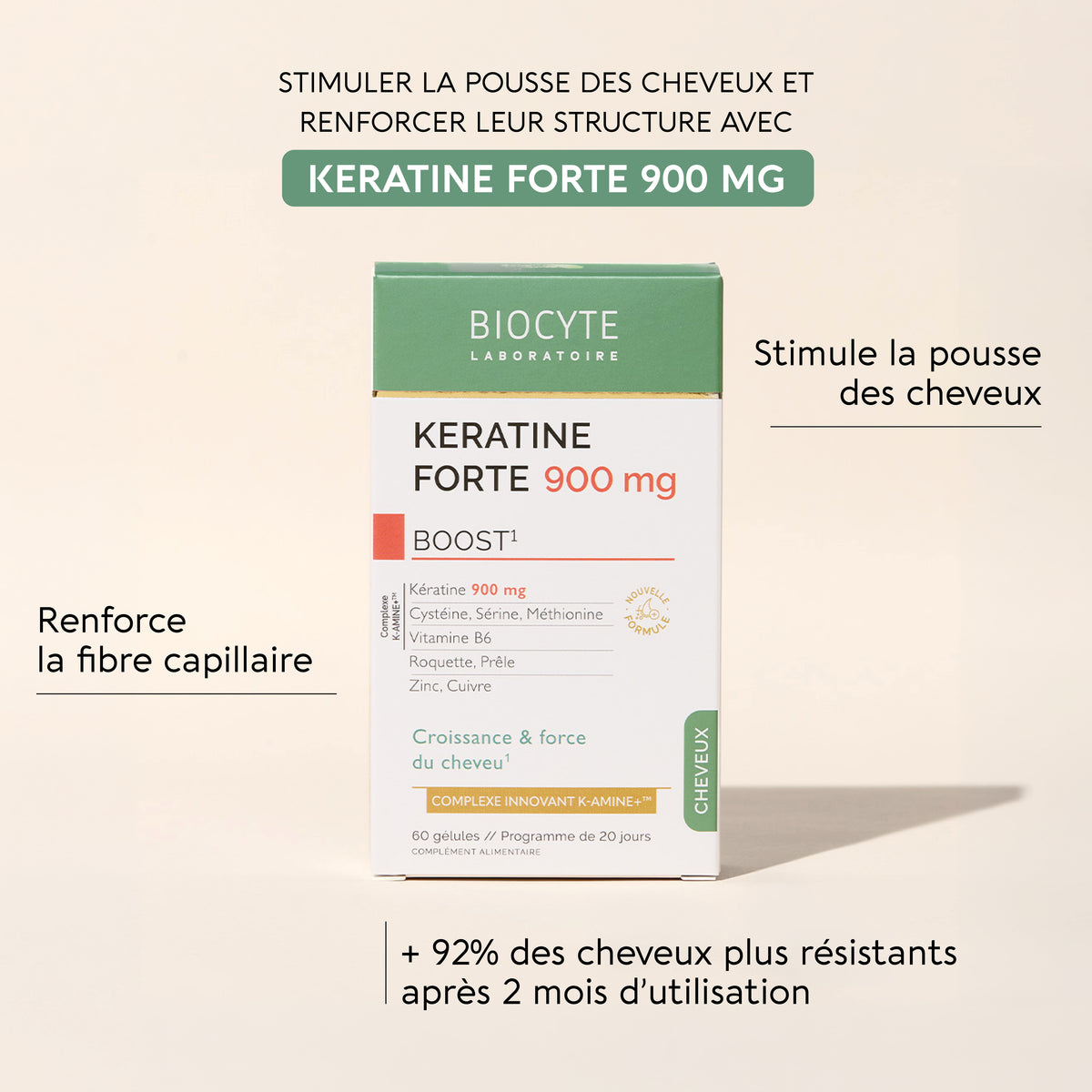KERATINE FORTE 900 MG