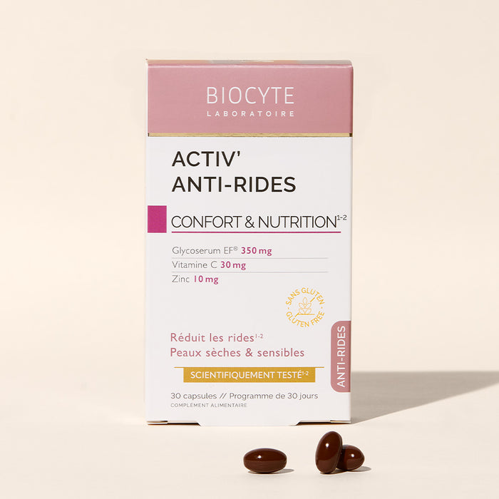 Activ' Anti-Rides Confort & Nutrition, 30 Jours de Cure | Biocyte